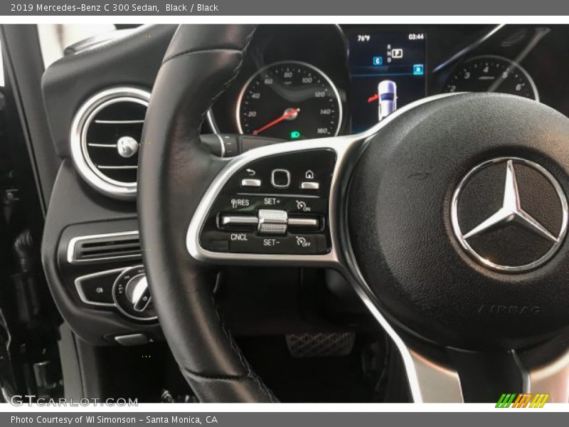 Black / Black 2019 Mercedes-Benz C 300 Sedan