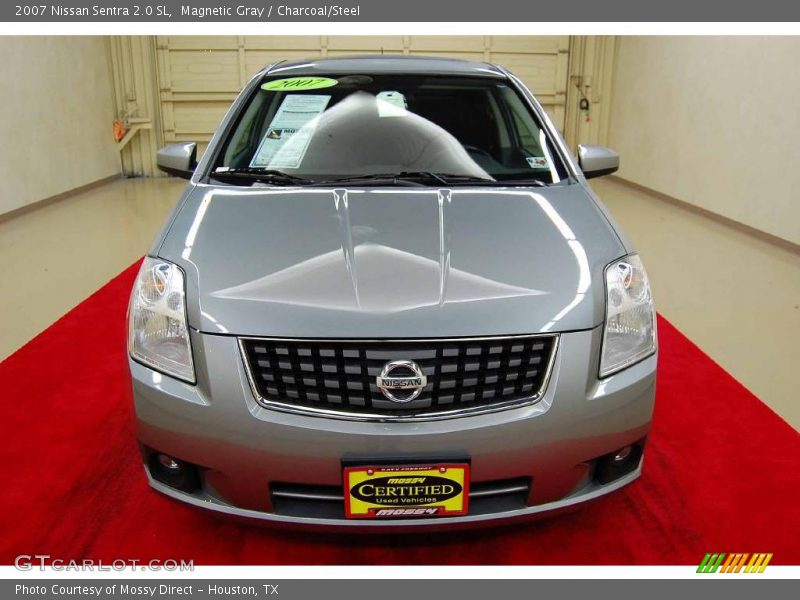 Magnetic Gray / Charcoal/Steel 2007 Nissan Sentra 2.0 SL