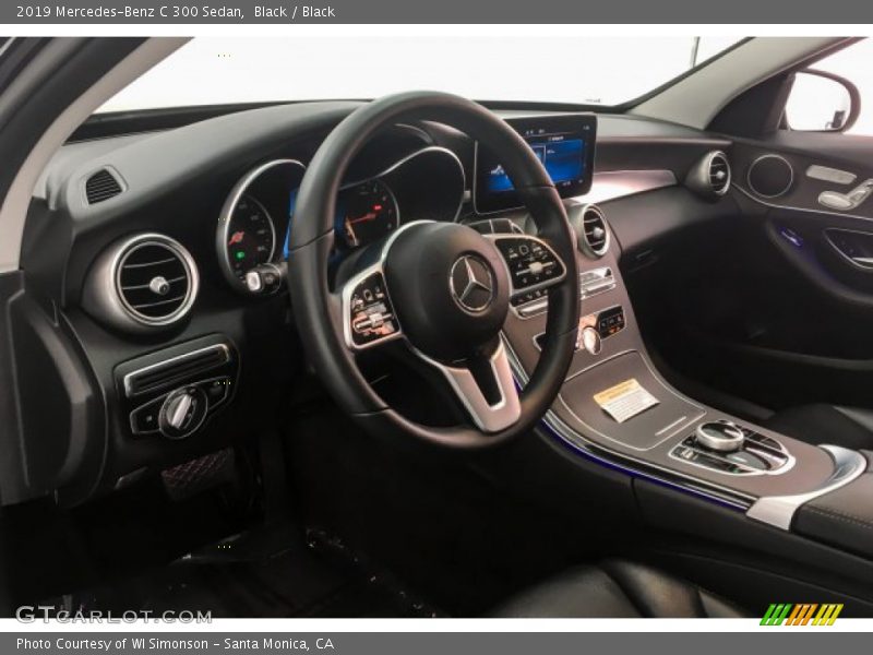 Black / Black 2019 Mercedes-Benz C 300 Sedan