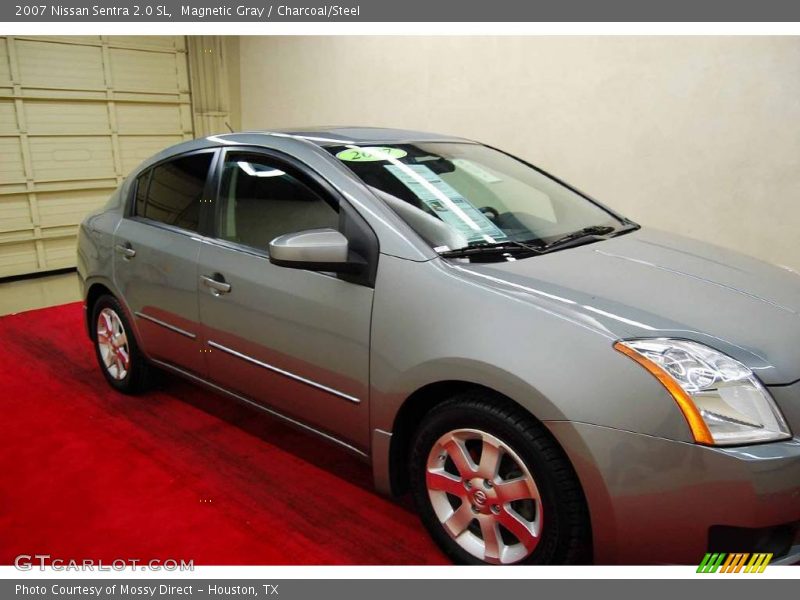 Magnetic Gray / Charcoal/Steel 2007 Nissan Sentra 2.0 SL