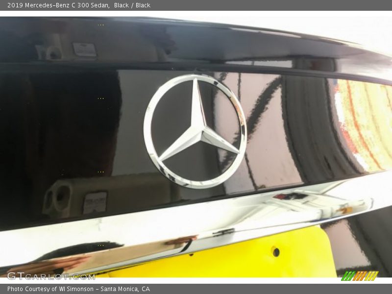Black / Black 2019 Mercedes-Benz C 300 Sedan