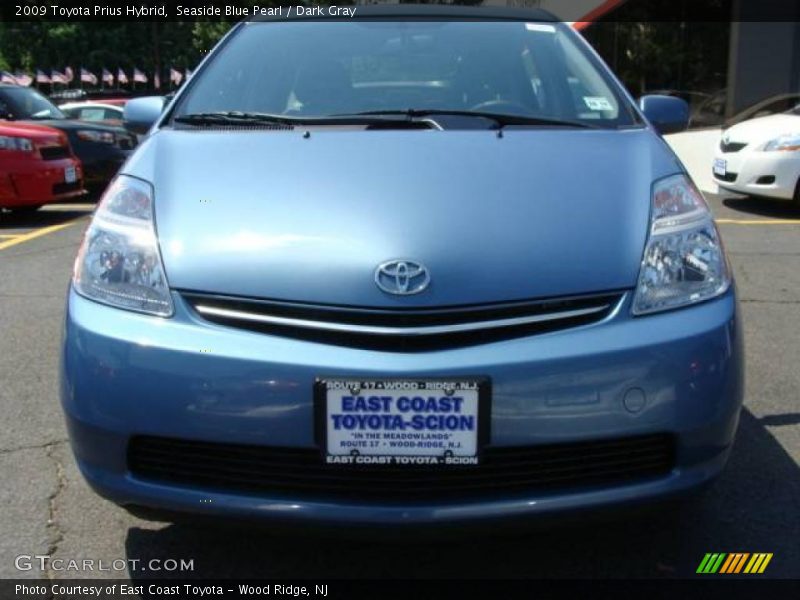 Seaside Blue Pearl / Dark Gray 2009 Toyota Prius Hybrid