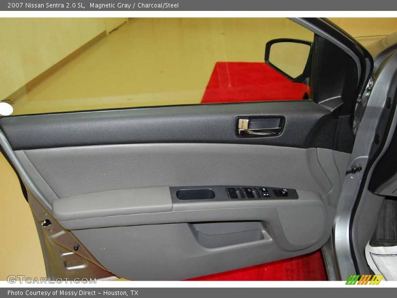 Magnetic Gray / Charcoal/Steel 2007 Nissan Sentra 2.0 SL