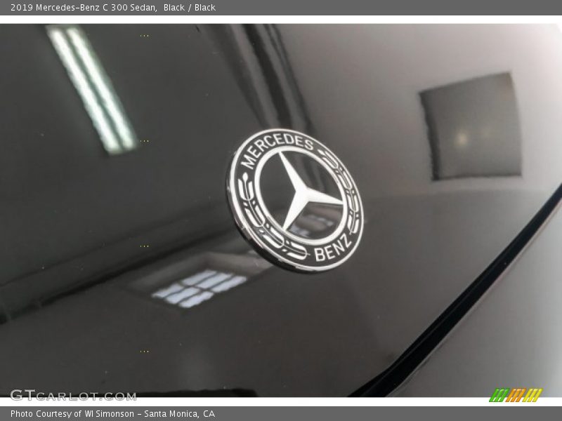 Black / Black 2019 Mercedes-Benz C 300 Sedan
