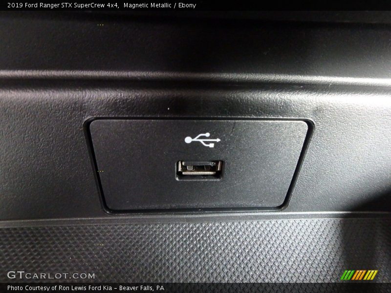 Magnetic Metallic / Ebony 2019 Ford Ranger STX SuperCrew 4x4