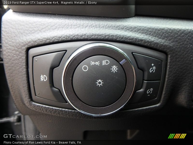 Controls of 2019 Ranger STX SuperCrew 4x4