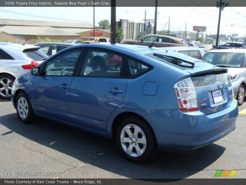 Seaside Blue Pearl / Dark Gray 2009 Toyota Prius Hybrid