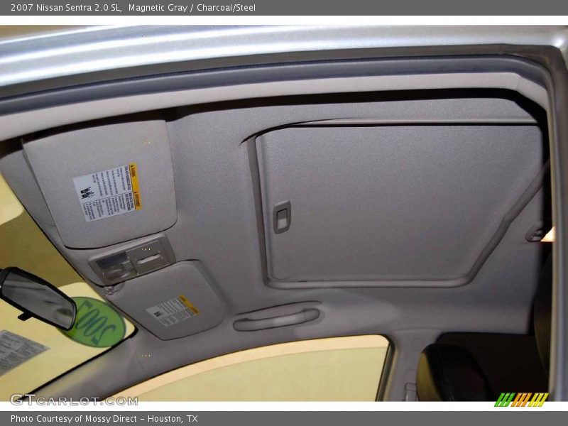 Magnetic Gray / Charcoal/Steel 2007 Nissan Sentra 2.0 SL
