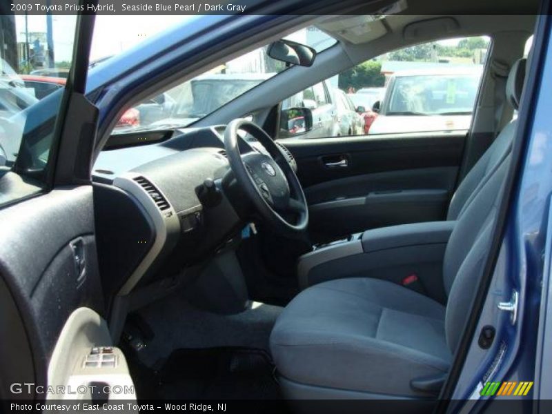 Seaside Blue Pearl / Dark Gray 2009 Toyota Prius Hybrid