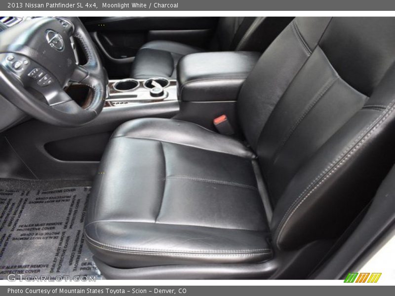 Moonlight White / Charcoal 2013 Nissan Pathfinder SL 4x4