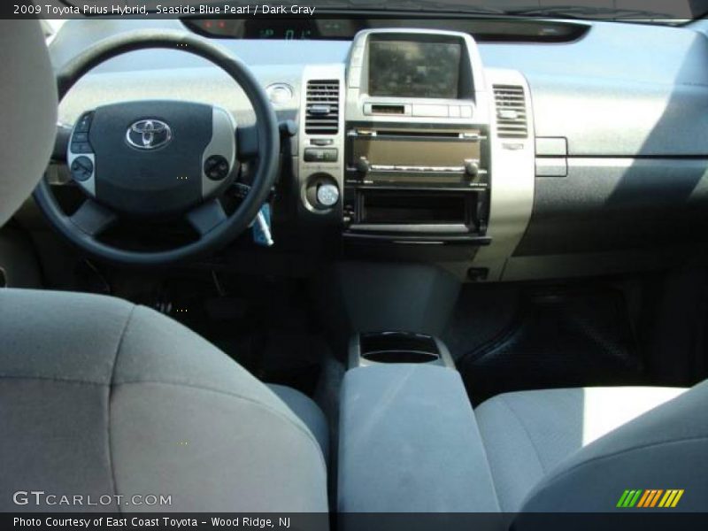 Seaside Blue Pearl / Dark Gray 2009 Toyota Prius Hybrid