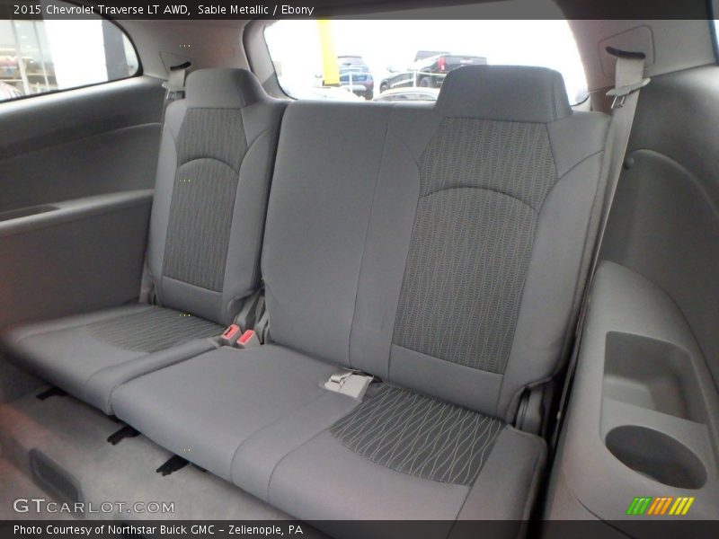 Sable Metallic / Ebony 2015 Chevrolet Traverse LT AWD