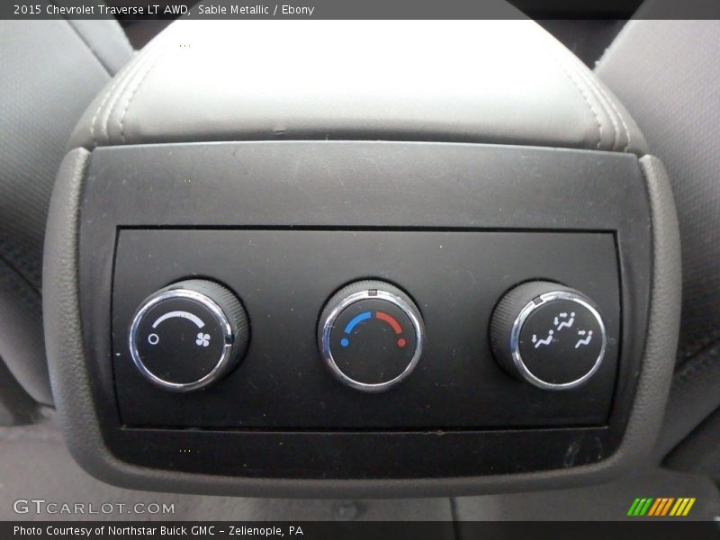 Sable Metallic / Ebony 2015 Chevrolet Traverse LT AWD