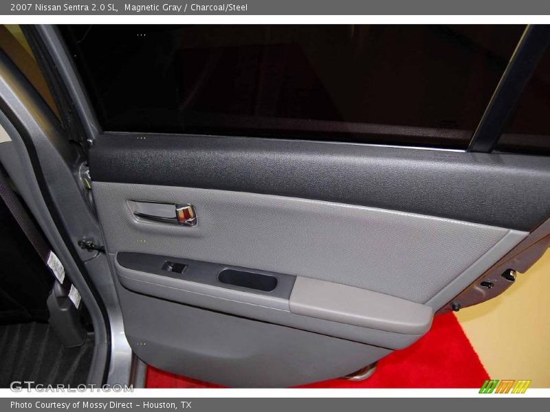 Magnetic Gray / Charcoal/Steel 2007 Nissan Sentra 2.0 SL