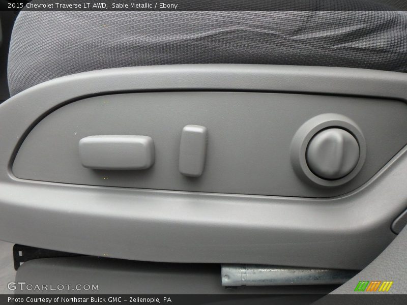 Sable Metallic / Ebony 2015 Chevrolet Traverse LT AWD