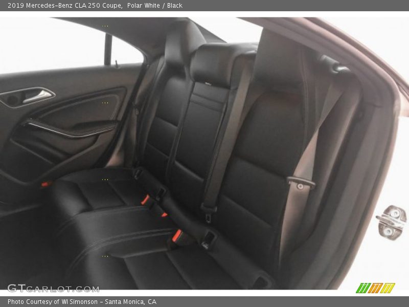 Polar White / Black 2019 Mercedes-Benz CLA 250 Coupe