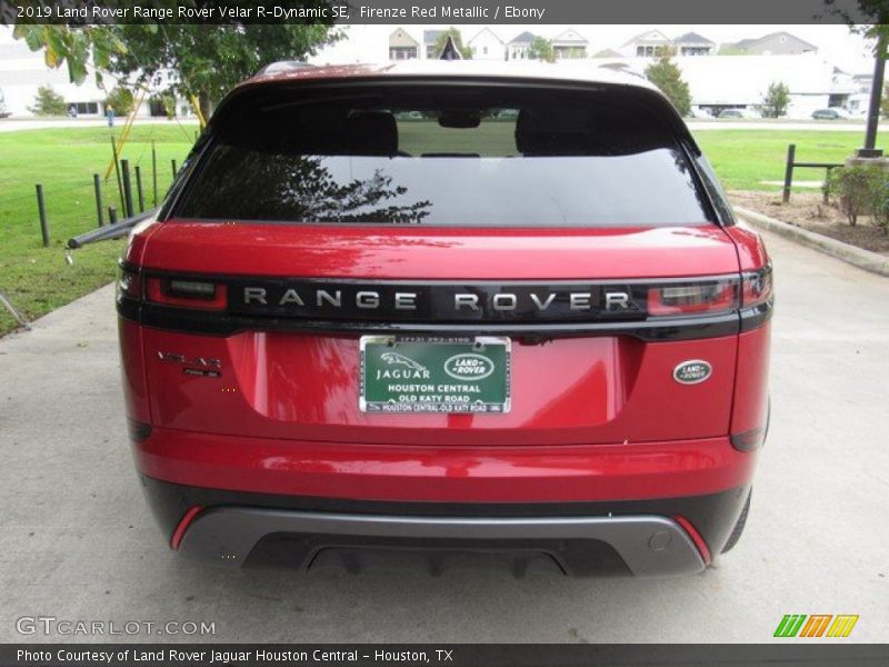 Firenze Red Metallic / Ebony 2019 Land Rover Range Rover Velar R-Dynamic SE
