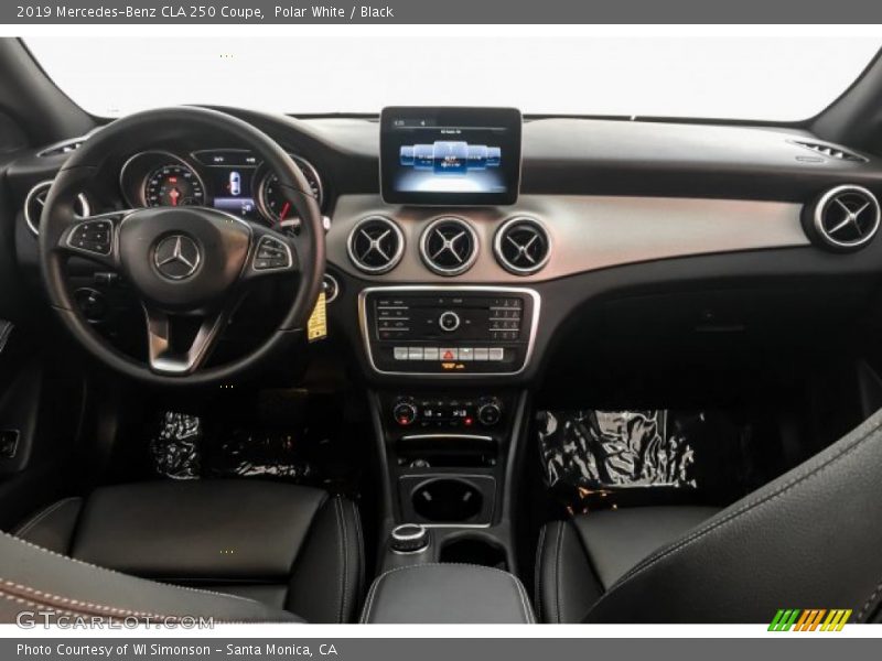 Polar White / Black 2019 Mercedes-Benz CLA 250 Coupe