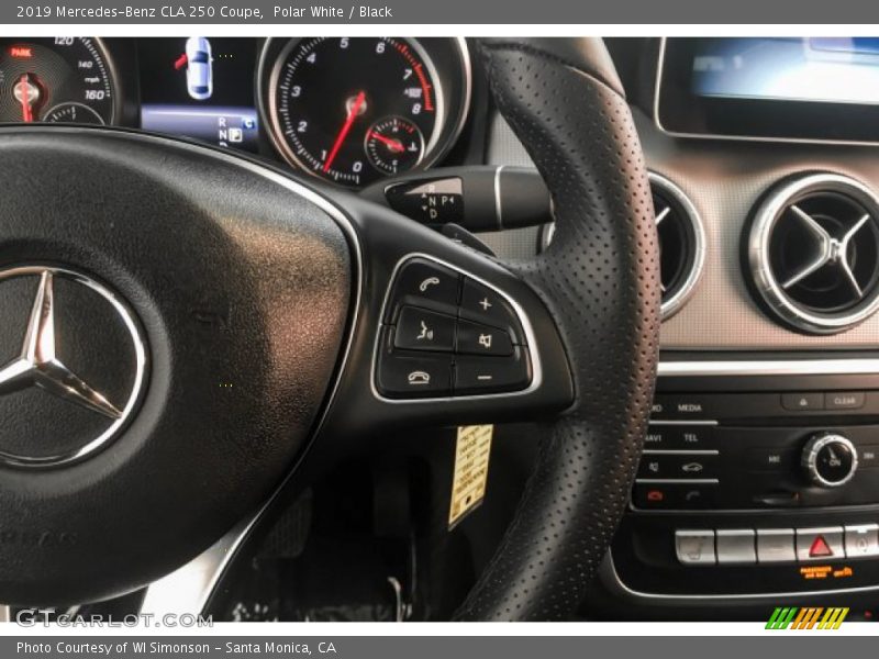 Polar White / Black 2019 Mercedes-Benz CLA 250 Coupe