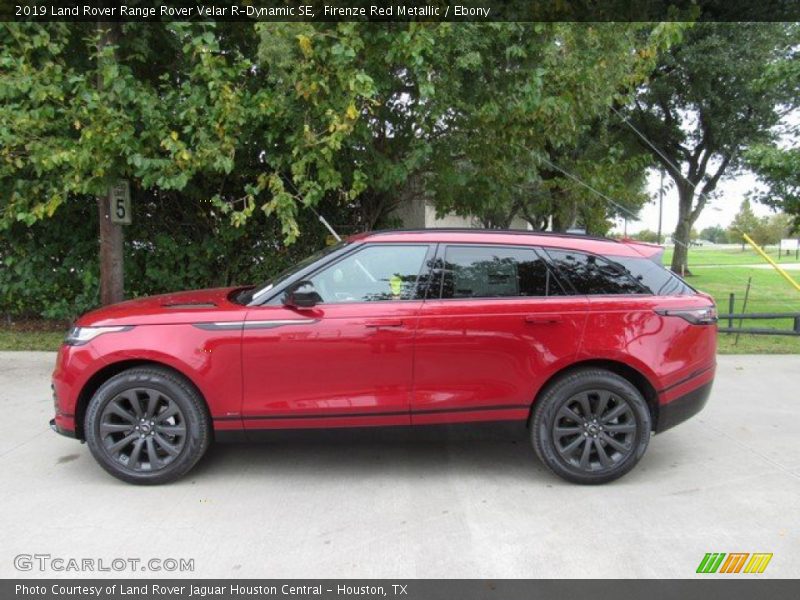 Firenze Red Metallic / Ebony 2019 Land Rover Range Rover Velar R-Dynamic SE