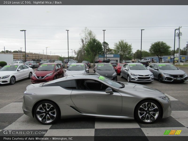 Nightfall Mica / Black 2019 Lexus LC 500