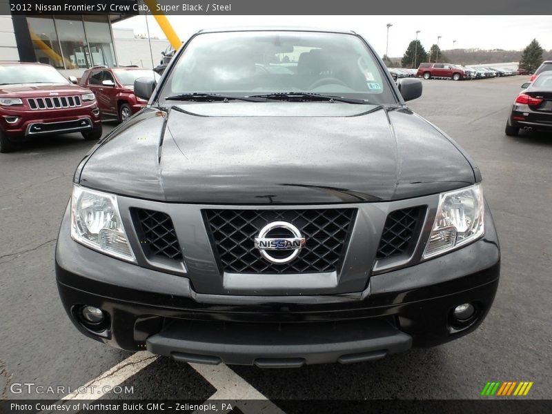 Super Black / Steel 2012 Nissan Frontier SV Crew Cab