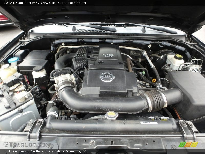 Super Black / Steel 2012 Nissan Frontier SV Crew Cab