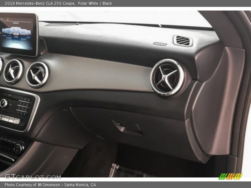 Polar White / Black 2019 Mercedes-Benz CLA 250 Coupe