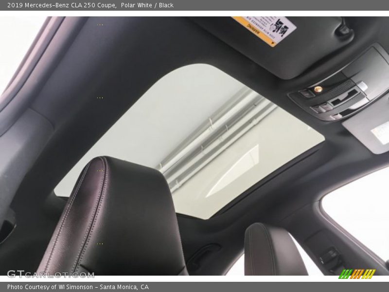 Polar White / Black 2019 Mercedes-Benz CLA 250 Coupe