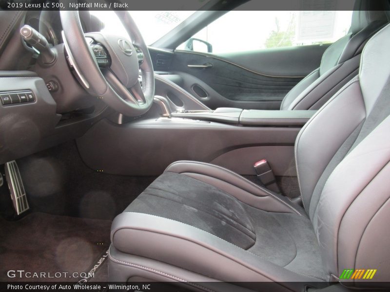 Front Seat of 2019 LC 500