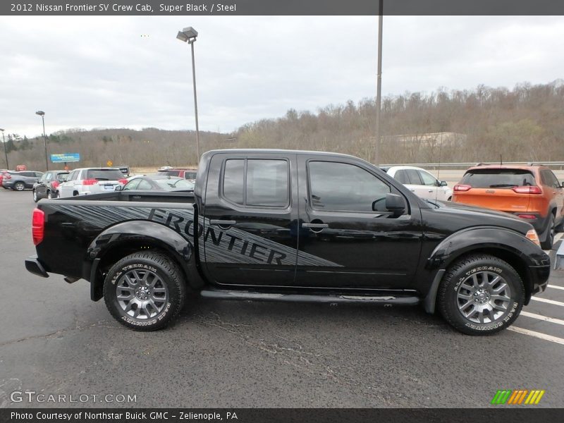 Super Black / Steel 2012 Nissan Frontier SV Crew Cab
