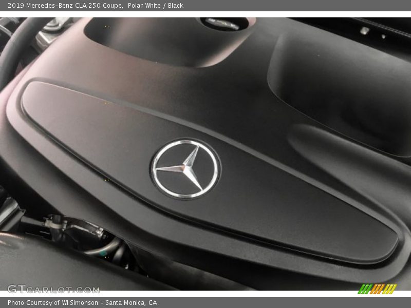 Polar White / Black 2019 Mercedes-Benz CLA 250 Coupe