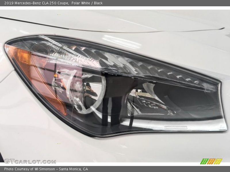 Polar White / Black 2019 Mercedes-Benz CLA 250 Coupe