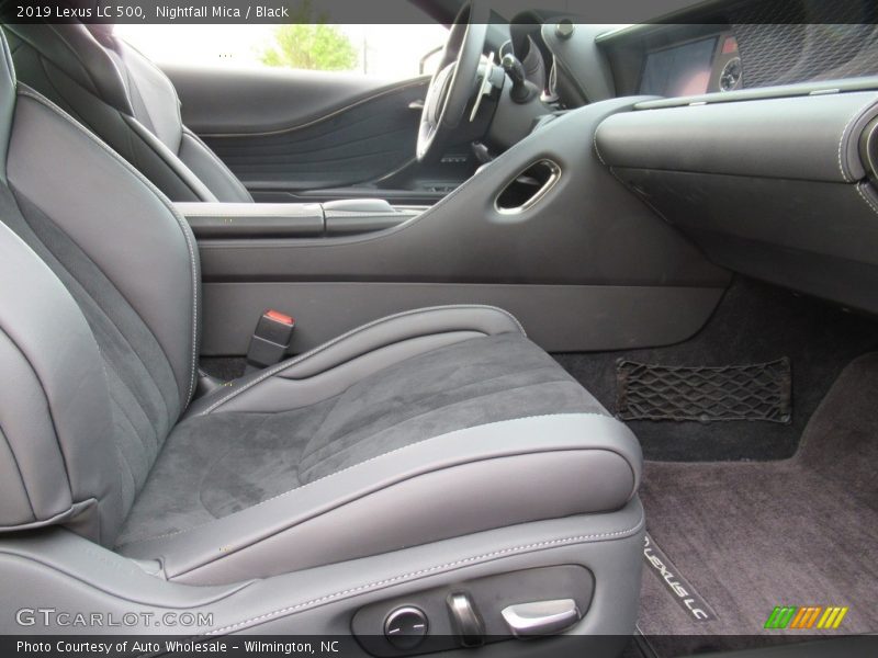 Front Seat of 2019 LC 500