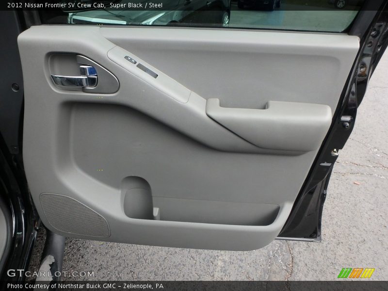 Super Black / Steel 2012 Nissan Frontier SV Crew Cab
