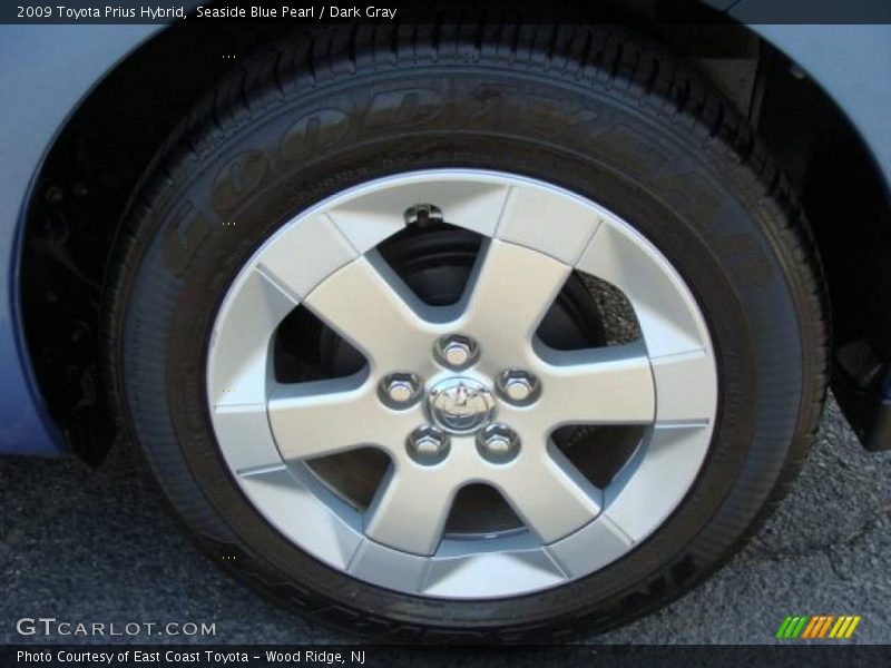 Seaside Blue Pearl / Dark Gray 2009 Toyota Prius Hybrid