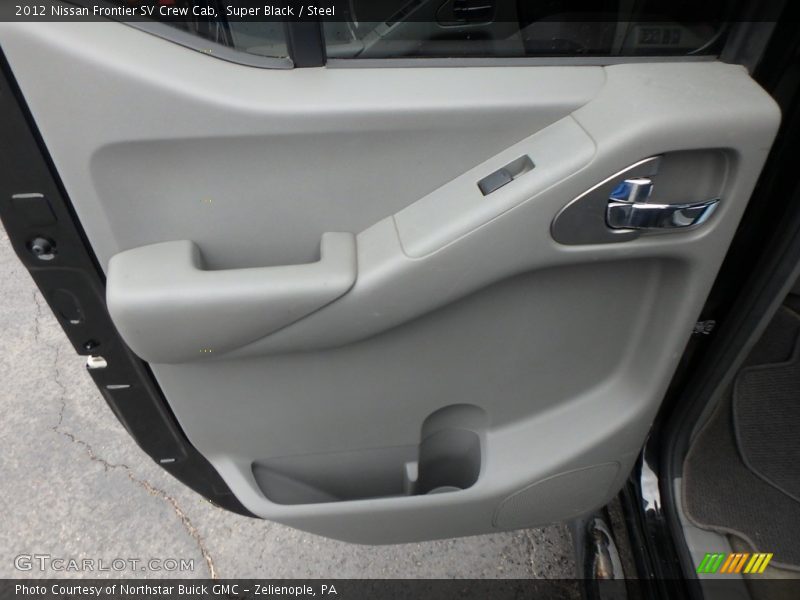 Super Black / Steel 2012 Nissan Frontier SV Crew Cab