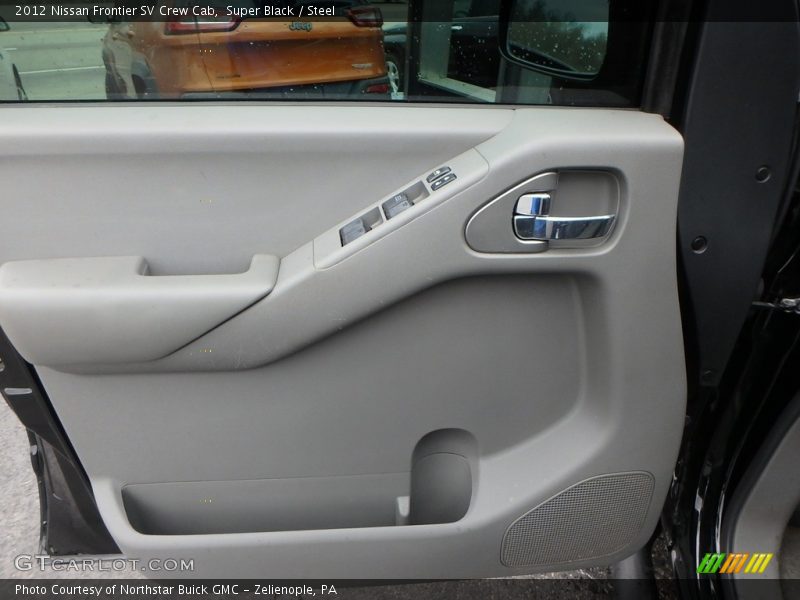 Super Black / Steel 2012 Nissan Frontier SV Crew Cab