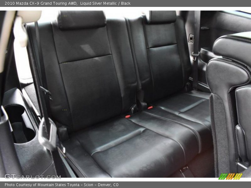Liquid Silver Metallic / Black 2010 Mazda CX-9 Grand Touring AWD