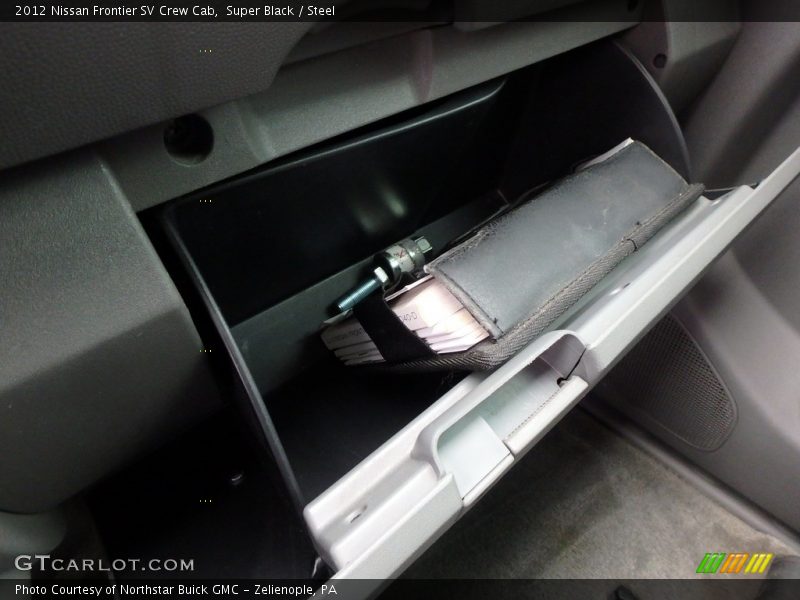 Super Black / Steel 2012 Nissan Frontier SV Crew Cab