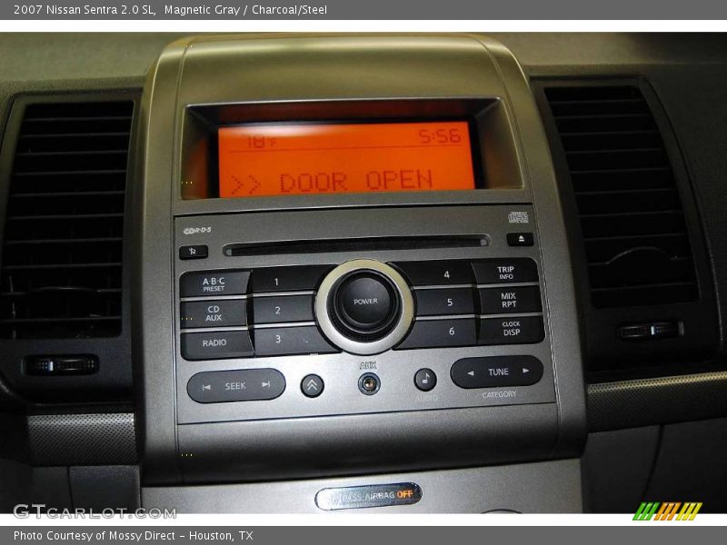 Magnetic Gray / Charcoal/Steel 2007 Nissan Sentra 2.0 SL
