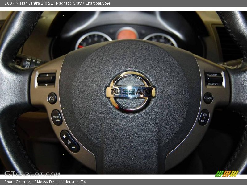 Magnetic Gray / Charcoal/Steel 2007 Nissan Sentra 2.0 SL