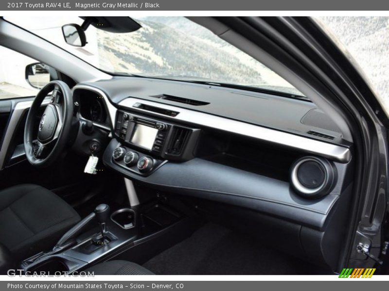 Magnetic Gray Metallic / Black 2017 Toyota RAV4 LE