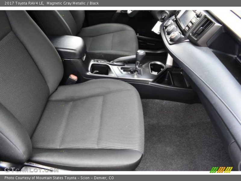 Magnetic Gray Metallic / Black 2017 Toyota RAV4 LE