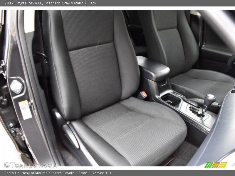 Magnetic Gray Metallic / Black 2017 Toyota RAV4 LE
