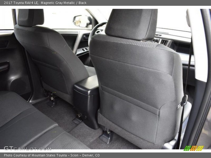 Magnetic Gray Metallic / Black 2017 Toyota RAV4 LE
