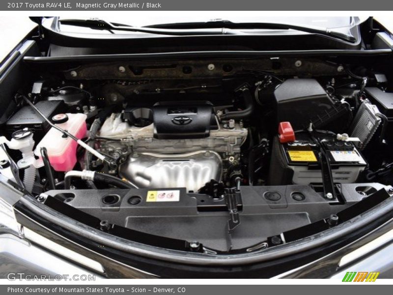 Magnetic Gray Metallic / Black 2017 Toyota RAV4 LE