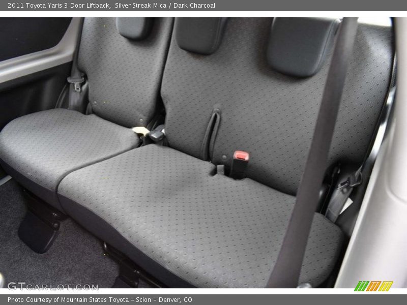 Silver Streak Mica / Dark Charcoal 2011 Toyota Yaris 3 Door Liftback