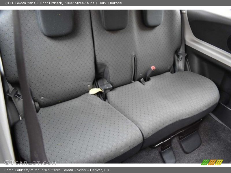 Silver Streak Mica / Dark Charcoal 2011 Toyota Yaris 3 Door Liftback