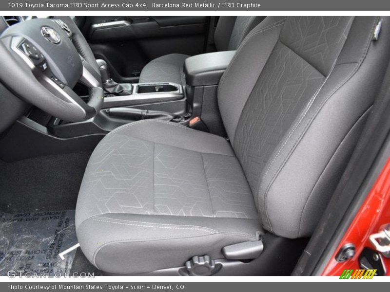 Barcelona Red Metallic / TRD Graphite 2019 Toyota Tacoma TRD Sport Access Cab 4x4